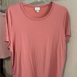 a new day Soft Rose Crewneck Short Sleeve Tee